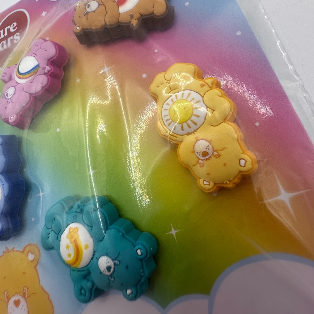Care Bears Crocs Jibbitz Charms Set of 5 NWT - Picture 6 of 12